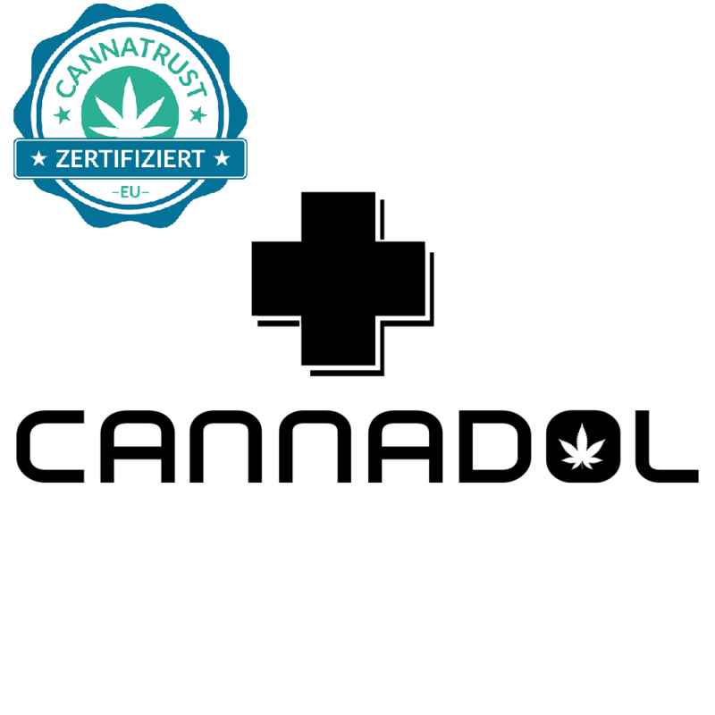 Cannadol Produkte mit CannaTrust Guetesiegel