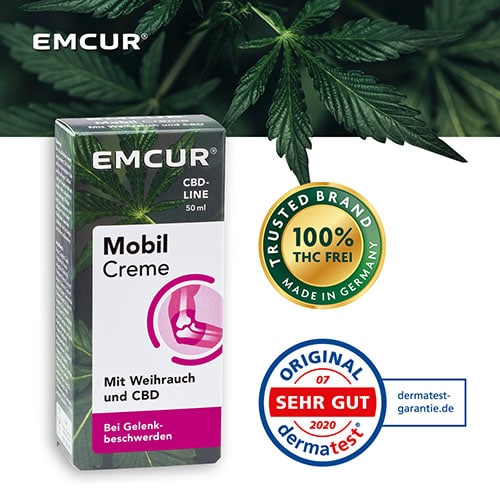 Cannabidiol Mobil Creme von EMCUR