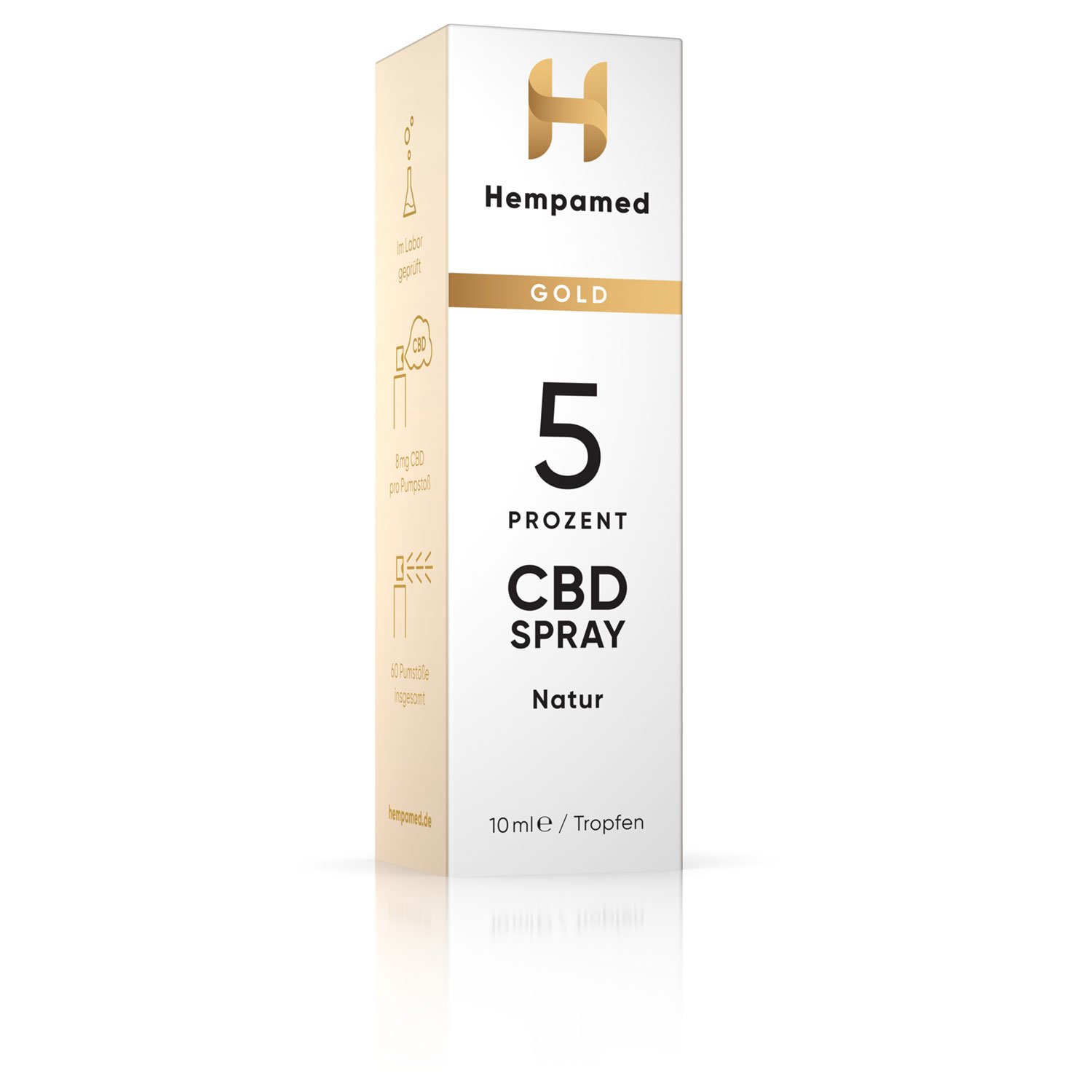 Hempamed 5% CBD Mundspray Verpackung
