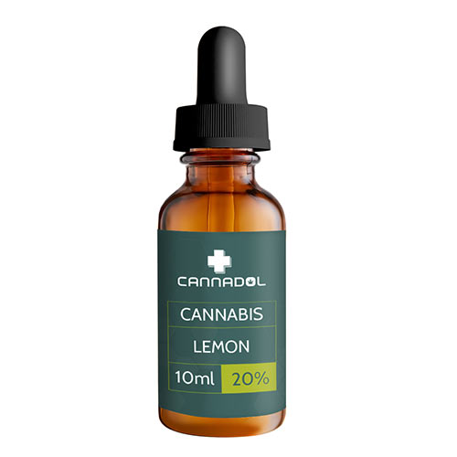 CBD Öl Tropfen 20% mit Lemon Geschmack von Cannadol