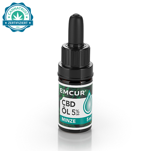 CBD Öl 5% Minze Emcur bewerten